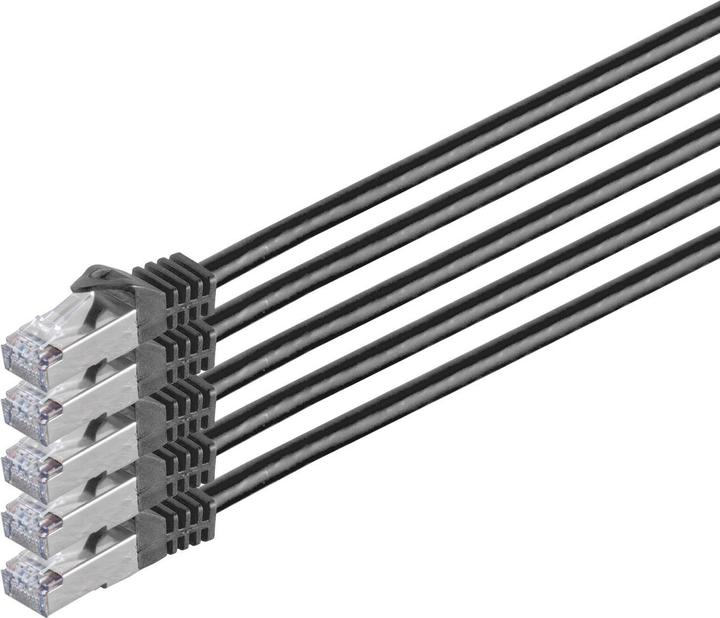 Produktbild S-Conn RJ45-RJ45 m-m (S/FTP, CAT7, 0.25 m)