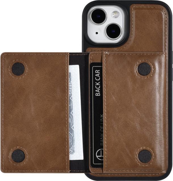 Produktbild UNIQ Accessory Hülle iPhone 14 - Hardcase Schutzhülle mit 4 Kartenfächer abnehmbar (Apple iPhone 14)