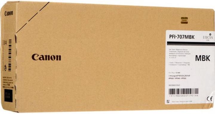Produktbild Canon Tinte Large Format schwarz Orig.Nr. PFI-707MBK (MBK)