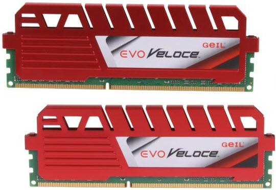 Produktbild GeIL EVO Veloce (2 x 8GB, 1600 MHz, DDR3-RAM, DIMM)