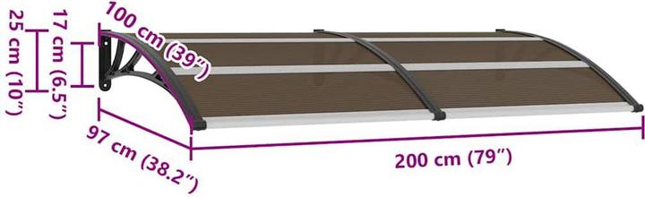 Image du produit vidaXL Hannie (200 x 100 cm)