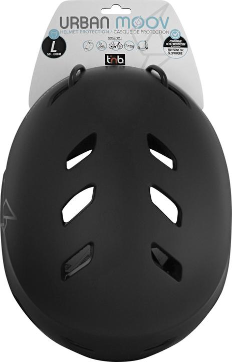 Actual product image T'nB URBAN MOOV safety helmet L black (55 - 58 cm)