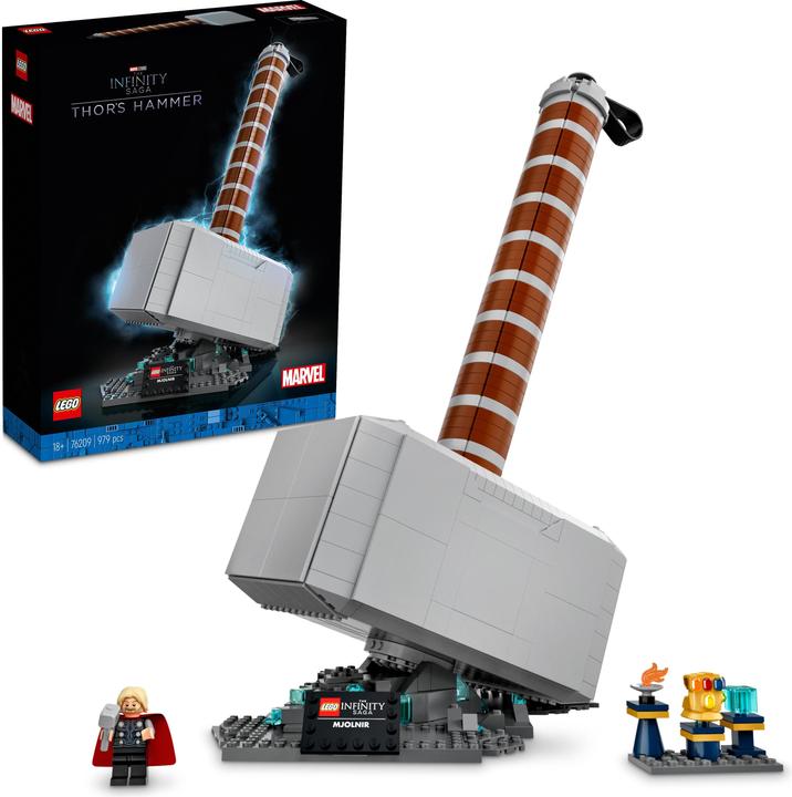 Produktbild LEGO Thors Hammer (76209, LEGO Marvel, LEGO Seltene Sets)