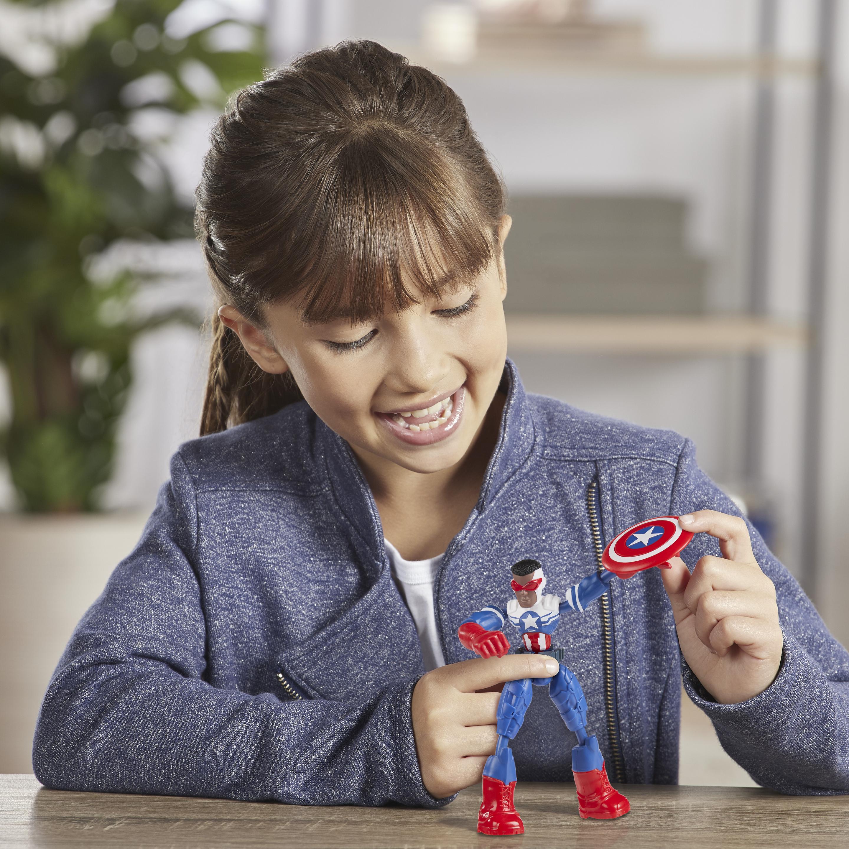 Thumbnail - Hasbro Marvel Avengers Bend And Flex Action-Figur, 15 cm grosser, biegbarer Ca
