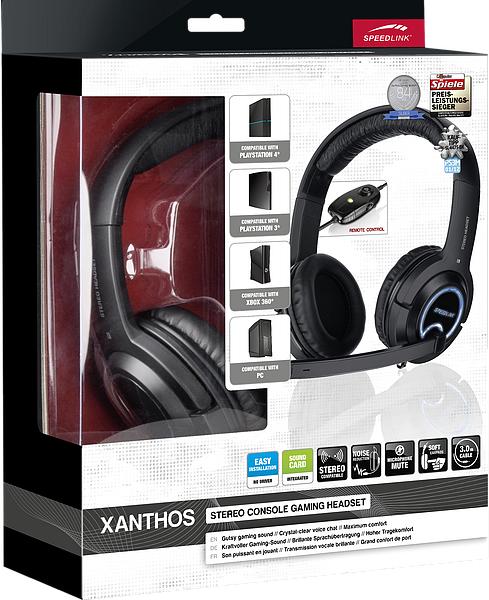 Actual product image Speedlink Xanthos Stereo Console Gaming Headset (Cable)
