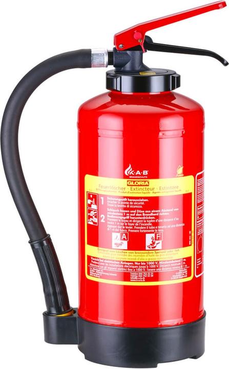 Actual product image Gloria Grease Fire Extinguisher (A, F)