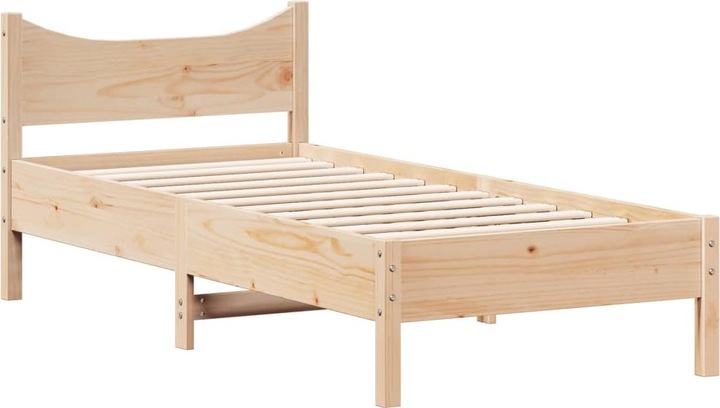 Produktbild VidaXL Bett Kiefer (135 x 190 cm)
