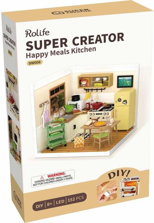 Rolife Happy Meals Kitchen