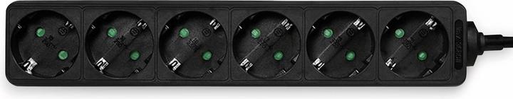 Actual product image LogiLink Socket strip (6 x, CEE 7/3, 1.50 m)