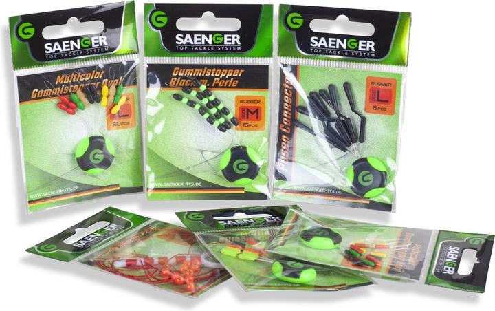 Sänger Gummistopper Black XL / 15 pcs. 10 Stk.