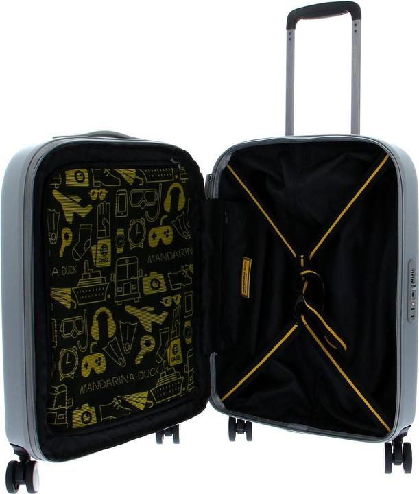 Actual product image Mandarina Duck Logoduck + 4 wheels cabin trolley 55 cm (40 l)