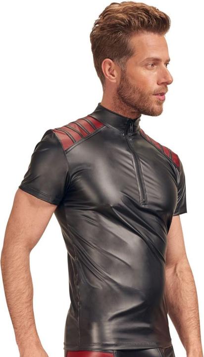 Produktbild Nek Herren Shirt schwarz/rot 2XL (XXL)