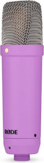 Produktbild RØDE NT1 Signature Purple Studio-Mikrofon Lila mit XLR-Kabel Lila