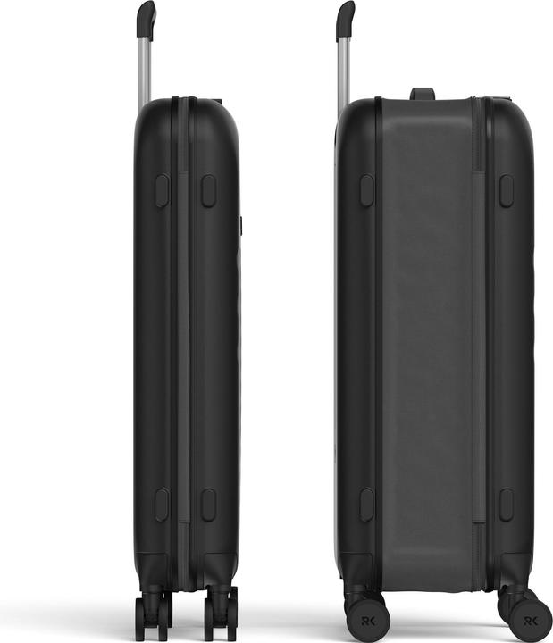 Actual product image Rollink Harde suitcase / trolley / travel case - Vega 360 - 76 cm - Zwart (105 l, L (90 - 115l))