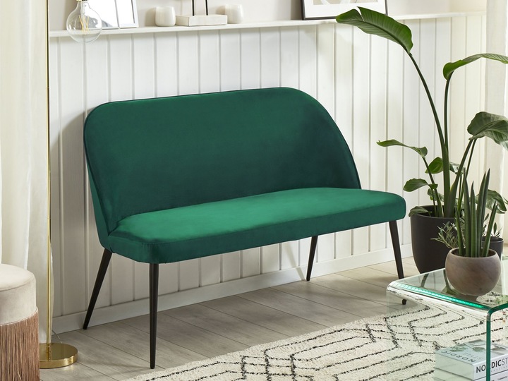 Image du produit Beliani Canapé 2 places velours vert foncé OSBY (2 places)