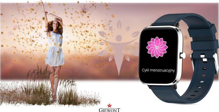 Produktbild Giewont Smartwatch GW230-4 Silber-Blau