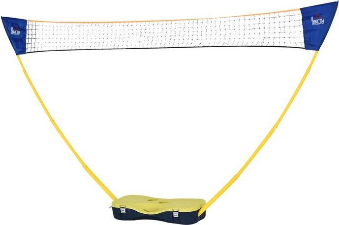 Image du produit Swisshandel24 Filet de badminton avec support, support de filet de badminton, support de filet portable, filet de