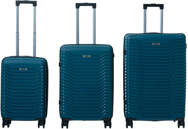 Koor Reisekofferset Manila 3-teilig, Petrol, Kofferart (40 l)