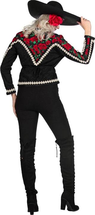 Produktbild Wilbers Damen Mariachi Kostüm, schwarz (42)