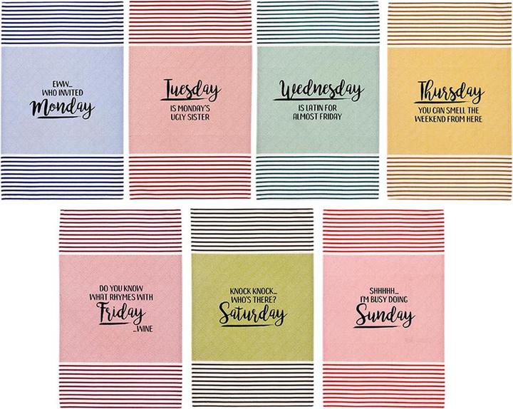 Produktbild Ladelle Days Of The Week (40 x 65 cm)