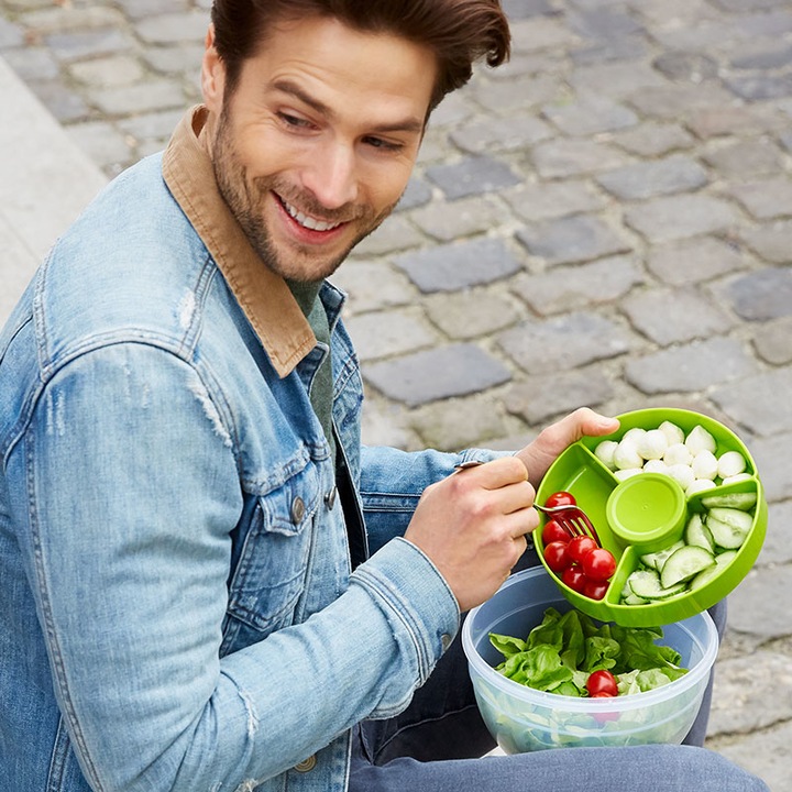 Productafbeelding Emsa Clip&Go Saladebox XL 2,6 L rond