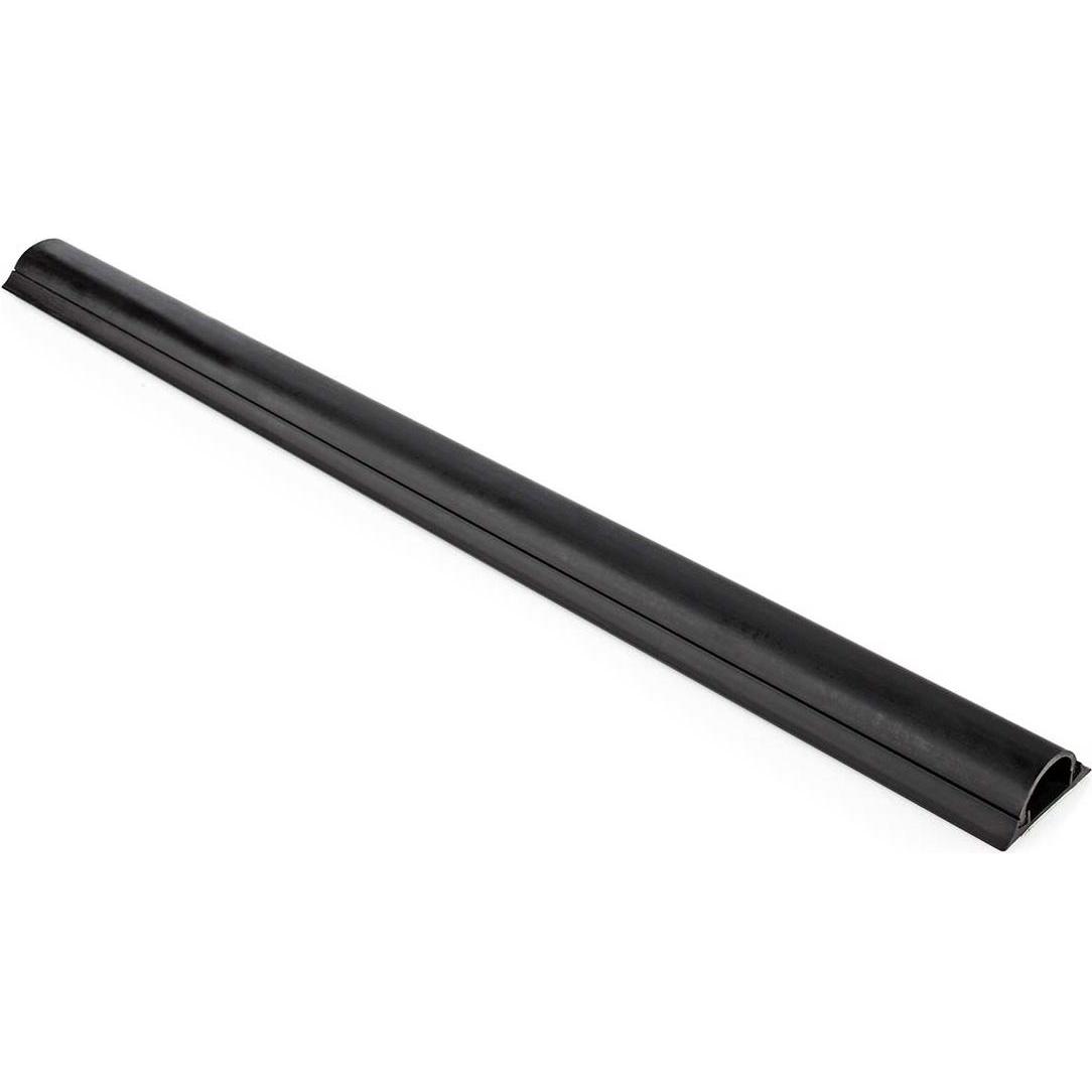 Nedis, Kabelschutz + Kabelführung, Kabelmanagement Röhre 1 Stück max. Kabeldicke: 16 mm PVC Schwarz (Kabelkanal, 501 mm)