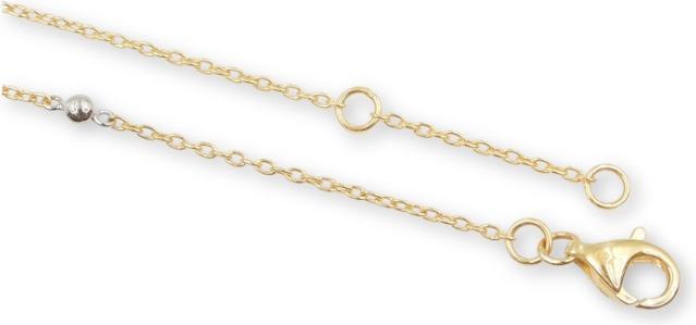 Immagine prodotto Muau Bracciale 750/18K bicolore, diamante 0,06ct. 19cm (19 cm, 750, Oro bicolore 18 carati)