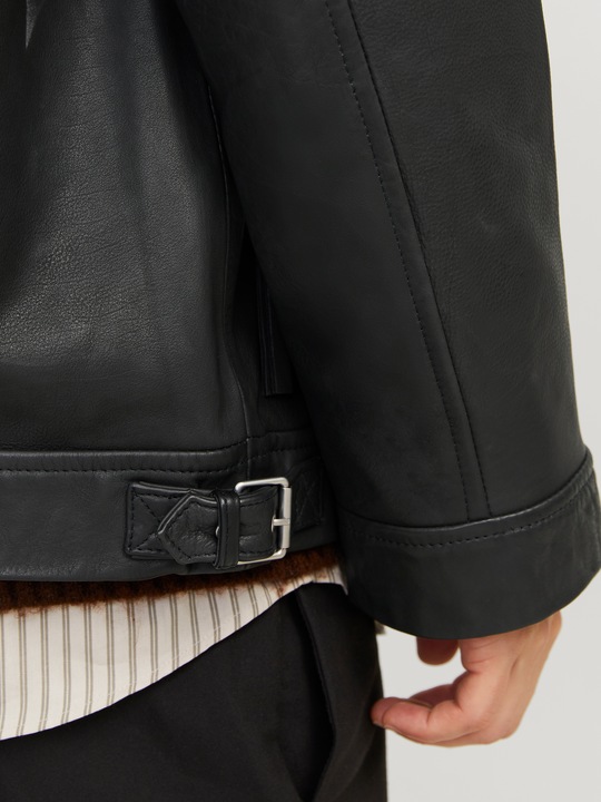 Actual product image Jack & Jones Jprleather Racer Jacket Styd Aw24 (XXL)