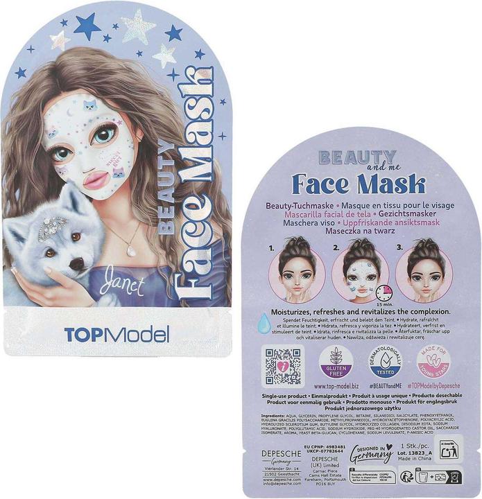 Produktbild Top Model TOPModel Gesichtsmaske Beauty and Me