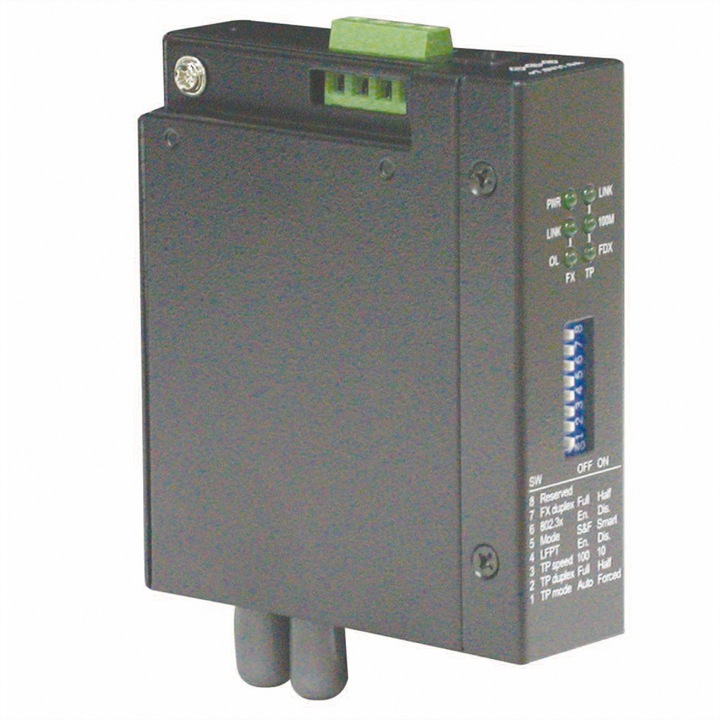 Actual product image Roline Industrial converter RJ-45, ST (Converters)