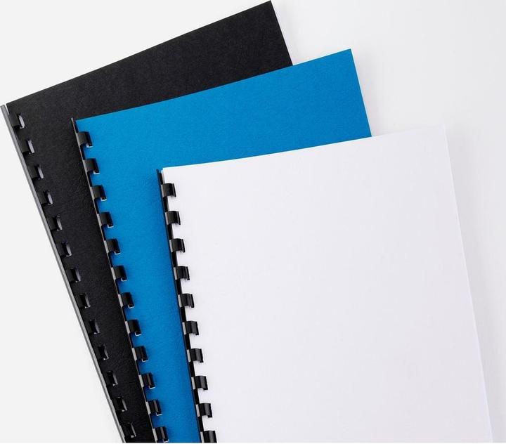 Actual product image GBC LeatherGrain cover material A4