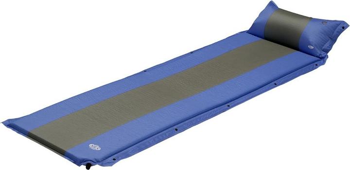 Actual product image Nils Camp Nc4349 Blue-Gray Rubber Carpet With Cushions