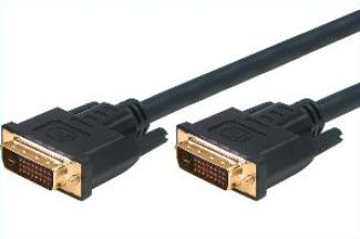 Actual product image Tecline JOUJYE DVI-D cable / DVI-D to DVI-D 5m male 24 +1 gold-plated high-density triple shielding HDCP Ko (5 m)