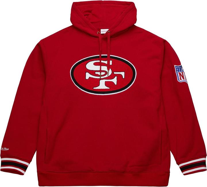 Immagine prodotto Mitchell & Ness Fleece Hoody STITCH San Francisco 49ers - S (S)