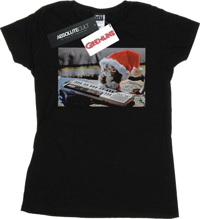 Produktbild Universal Textiles Mogwai Christmas Hat TShirt (S)