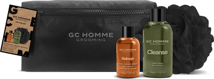 Grace Cole Body Care Gift Set in Tangerine. Bergamot & Rosemary Cosmetic Bag 3 pcs (Körperpflegeset)
