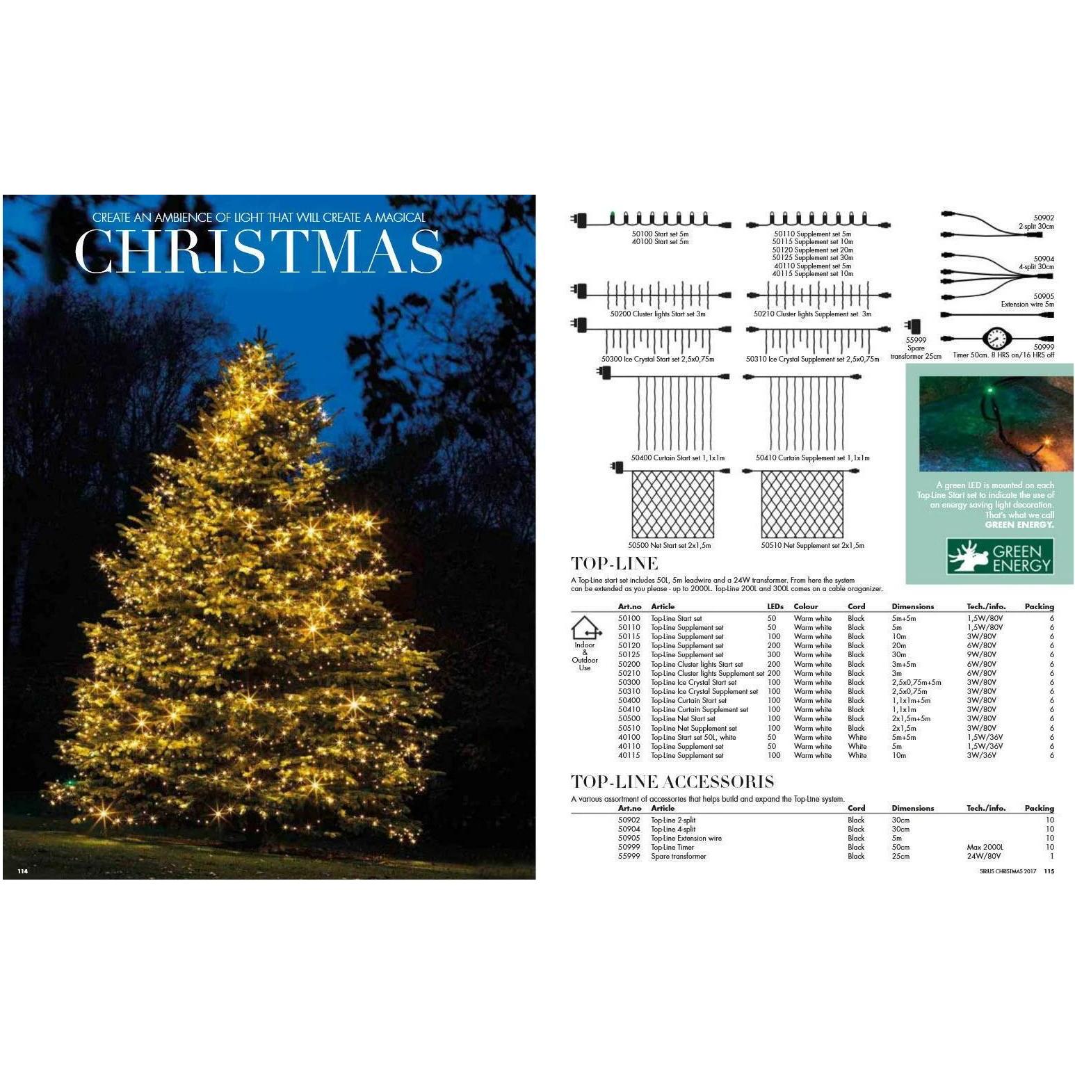 Thumbnail - Sirius, Lichterkette, Top Line Start (5 m)