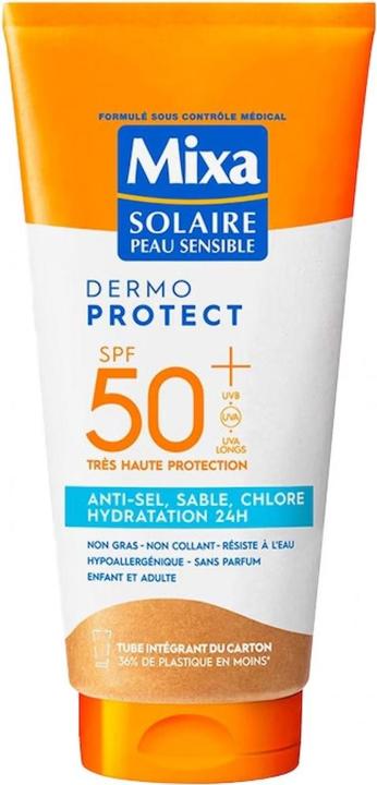 Immagine prodotto Mixa Solaire Sensitive Skin Very High Protection Sun Care Milk SPF 50 (Latte solare, SPF 50)