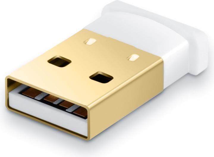 Produktbild CSL USB Bluetooth Adapter, BT4.0 USB Stick - hohe Reichweite, inklusive Treiber, Windows 11 kompatibel (Sender & Empfänger)