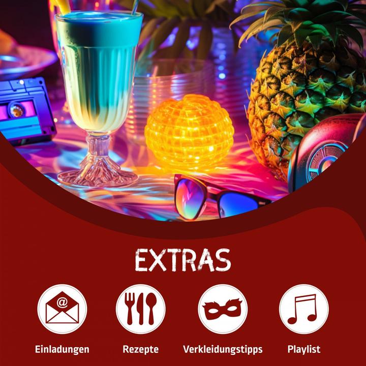 Produktbild Mord bei Tisch Dorfdisco - Krimidinner (Deutsch, 4 - 6 Spieler)