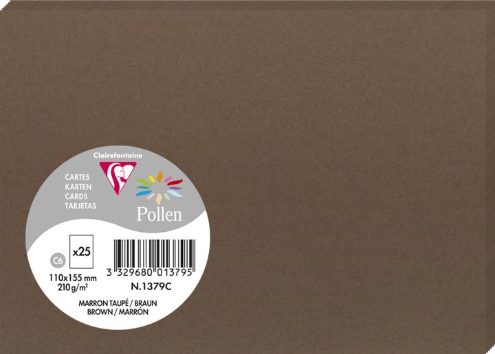 Image du produit Clairefontaine Cartes simple (25 pcs)