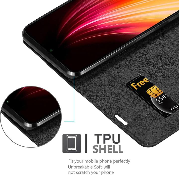 Produktbild Cadorabo Book Invisible Magnet Cover (Xiaomi Redmi Note 8)