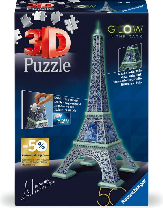 Actual product image Ravensburger Eiffel Tower (216 pieces)