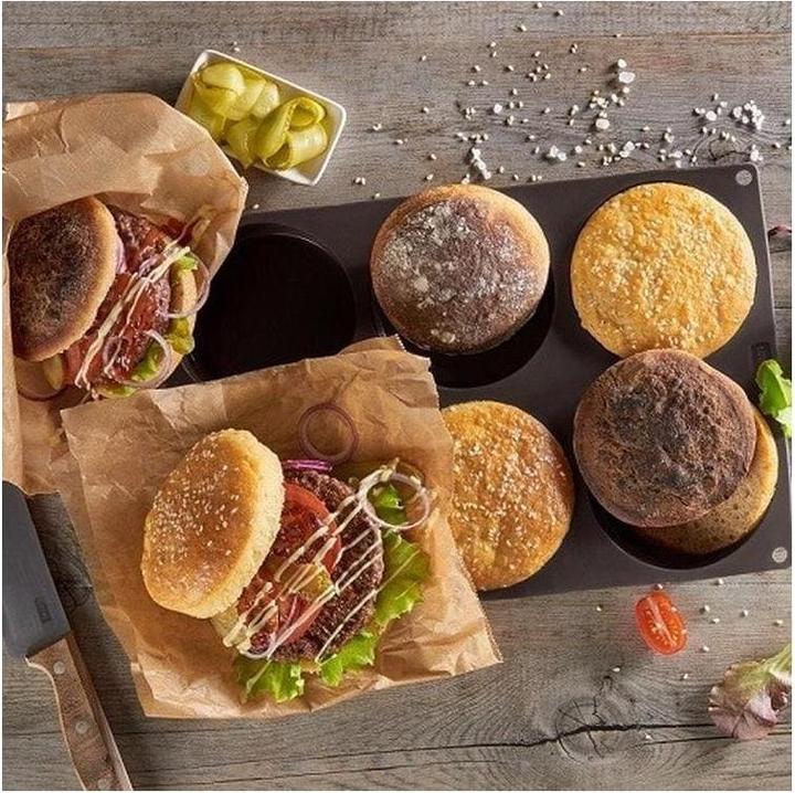 Actual product image Lurch Baking tin burger bun (10 cm)