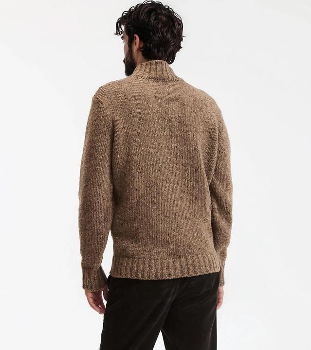 Actual product image La Redoute Collections Grobstrickpullover mit Stehkragen (XXL)