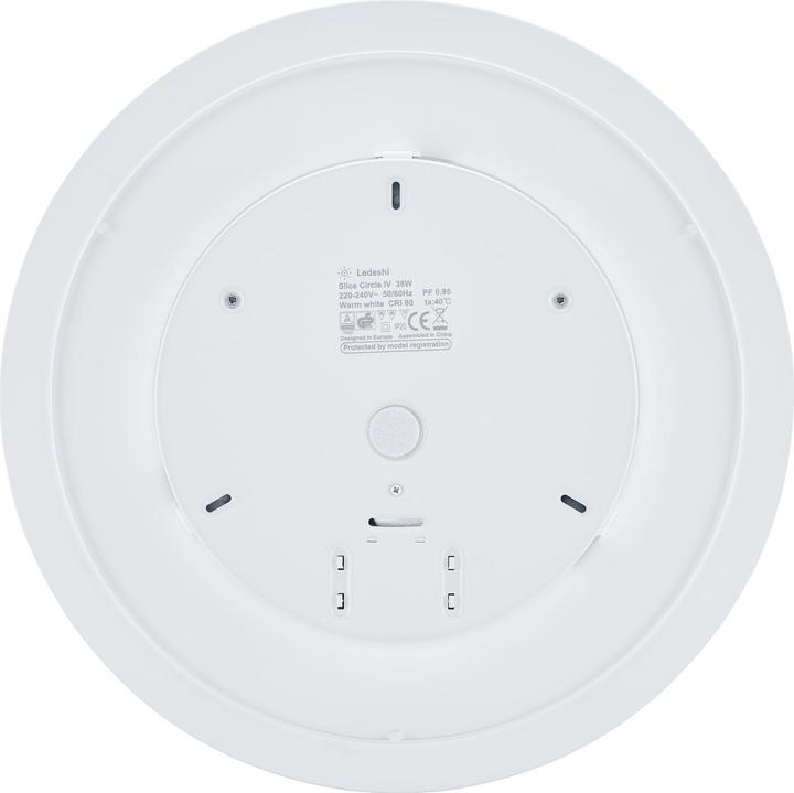 Image du produit Ledeshi Luminaire apparent SLICE CIRCLE IV N 29/38W 3000/4000K Blanc (3800 lm)
