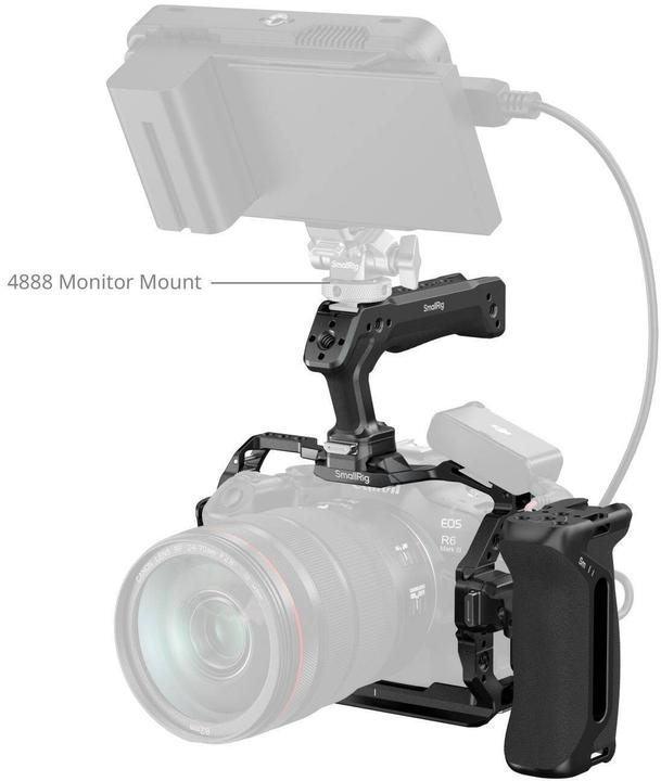 Immagine prodotto SmallRig 5958 HawkLock Quick Release Cage Kit for Canon EOS R6 Mark III / R6 Mark II (Advanced Edition) (Gabbietta)