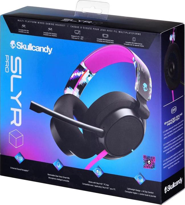 Immagine prodotto Skullcandy Slyr Pro Multipiattaforma Per Il Gioco Con Cavo Sopra L'Orecchio (Cablato)