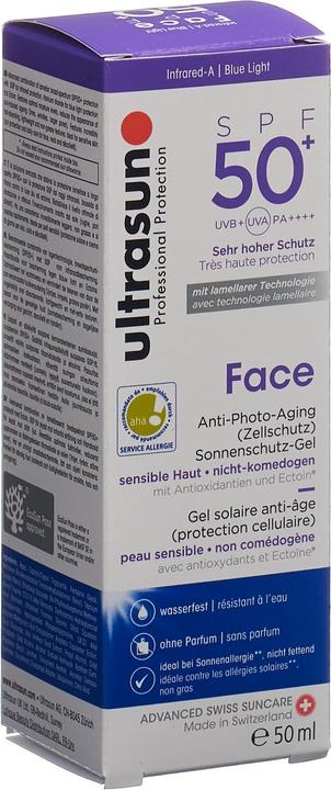 Ultrasun Face (Sonnencreme Gesicht, SPF 50+, 50 ml, 92 g)