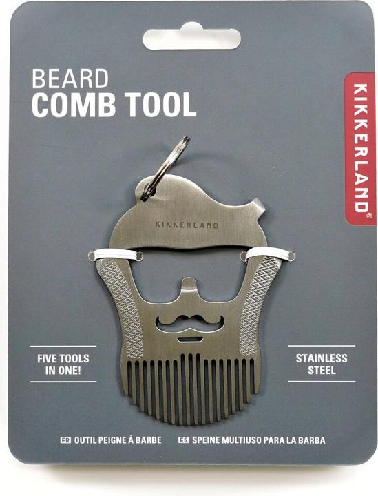 Produktbild Kikkerland Beard Comb Tool